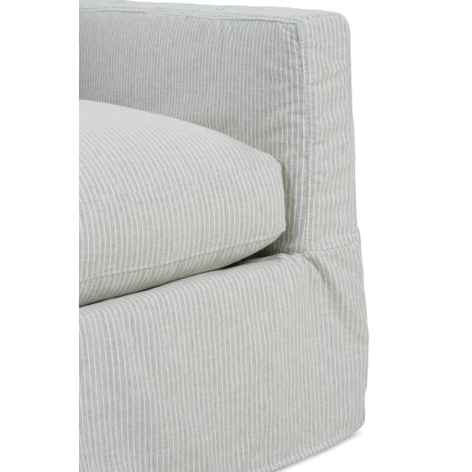 Picture of Sylvie Slipcovered Swivel Chair